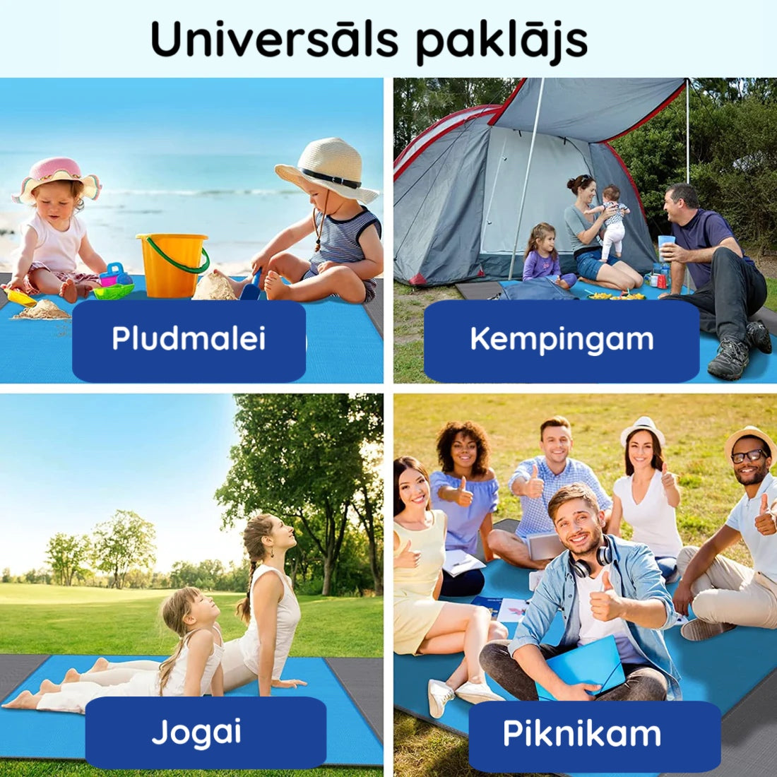 Ūdens un smilšu izturīgs paklājs