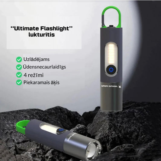 "Ultimate Flashlight" spilgtais kabatas lukturītis