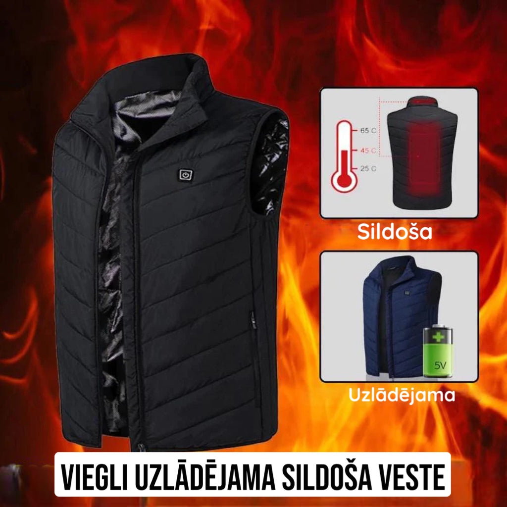 "Instant Warmth" sildošā veste, unisex