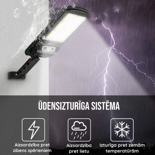 Ar saules enerģiju darbināma LED lampa