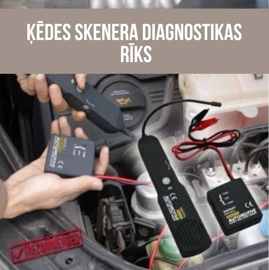 Digitālā transportlīdzekļa ķēdes skenera diagnostikas rīks