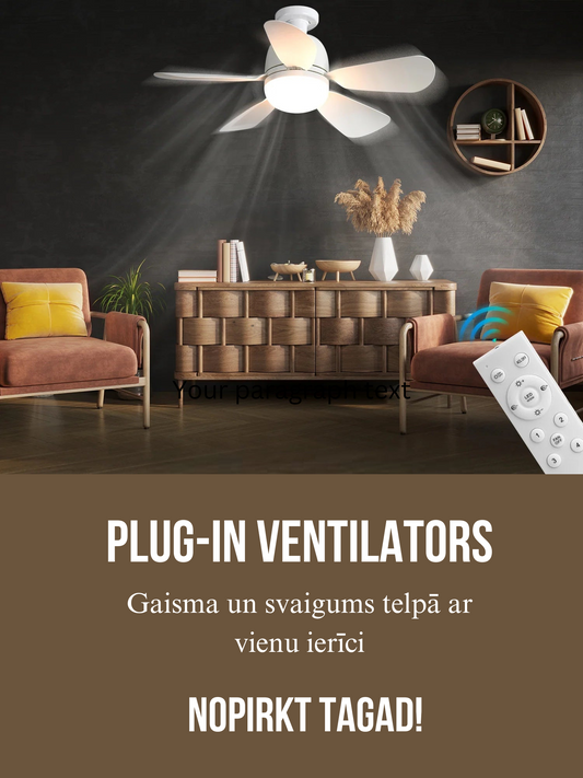 Plug-in ventilators