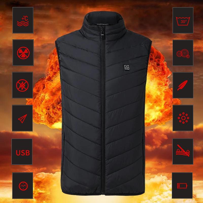 "Instant Warmth" sildošā veste, unisex