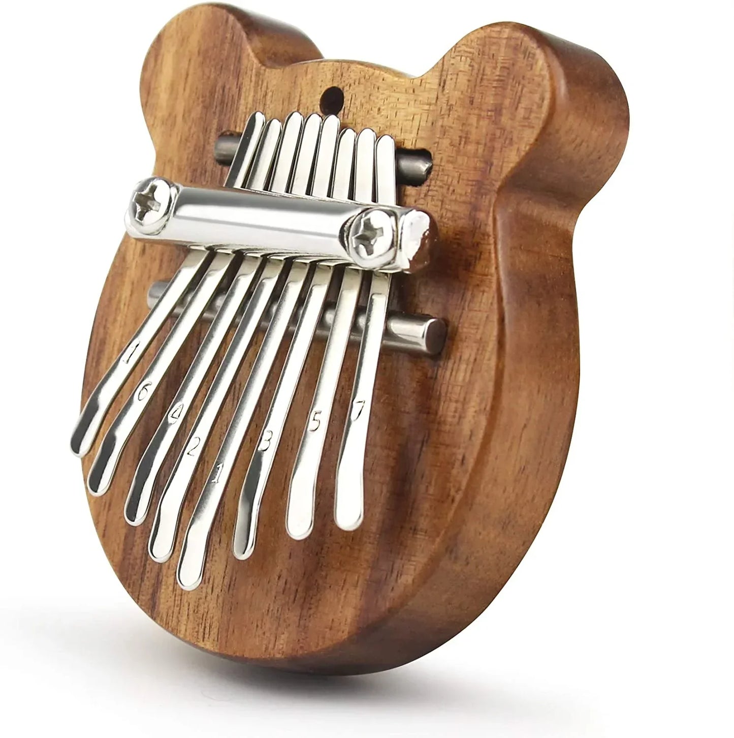 8 taustiņu kalimbas mūzikas instruments