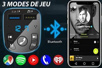 Bluetooth FM modulators automašīnai