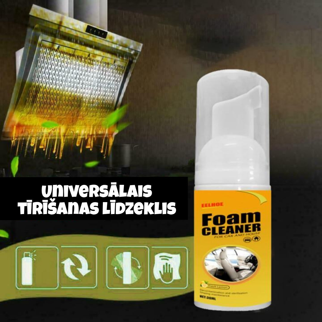 "FoamCleaner" daudzfunkcionālas tīrīšanas putas mājai