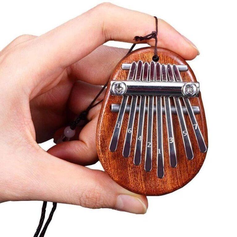 8 taustiņu kalimbas mūzikas instruments